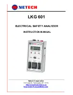 Preview for 1 page of Netech 510-110 Instruction Manual