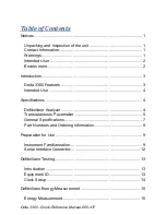 Preview for 2 page of Netech Delta 3300 Quick Reference Manual