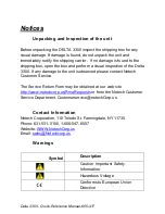 Preview for 4 page of Netech Delta 3300 Quick Reference Manual