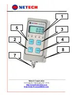 Предварительный просмотр 9 страницы Netech DigiMano 2000 Instruction Manual