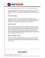 Preview for 5 page of Netech DigiMano 2500 Series User Manual