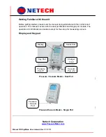 Preview for 9 page of Netech DigiMano 2500 Series User Manual