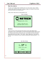 Preview for 10 page of Netech DigiMano 2500 Series User Manual