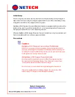 Preview for 13 page of Netech DigiMano 2500 Series User Manual