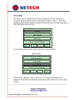 Preview for 19 page of Netech DigiMano 2500 Series User Manual