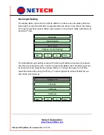 Preview for 21 page of Netech DigiMano 2500 Series User Manual