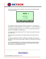 Preview for 23 page of Netech DigiMano 2500 Series User Manual