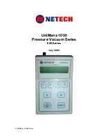 Preview for 1 page of Netech UniMano 1000 800 Series Instruction Manual