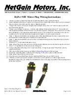 Preview for 8 page of NetGain Motors HyPer 9HV IS User Manual