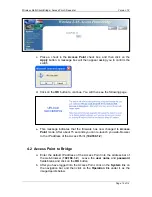 Preview for 12 page of Netgate Wireless Multi-Client
Bridge / Access Point / Repeater User Manual