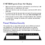 Предварительный просмотр 7 страницы NETGEAR AC1200 JR6100 Installation Manual