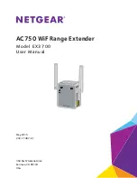 Предварительный просмотр 1 страницы NETGEAR AC750 WiF User Manual