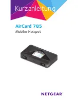 Preview for 18 page of NETGEAR AirCard 785 Quick Start Manual