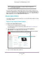 Предварительный просмотр 22 страницы NETGEAR AirCard 791L User Manual