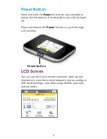 Предварительный просмотр 4 страницы NETGEAR AirCard 810 Mobile Hotspot Quick Start Manual