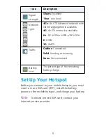 Предварительный просмотр 5 страницы NETGEAR AirCard 810 Mobile Hotspot Quick Start Manual