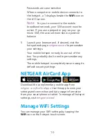 Предварительный просмотр 10 страницы NETGEAR AirCard 810 Mobile Hotspot Quick Start Manual