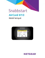 Предварительный просмотр 82 страницы NETGEAR AirCard 810 Mobile Hotspot Quick Start Manual