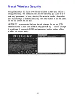 Предварительный просмотр 12 страницы NETGEAR CENTRIA WNDR4700 Installation Manual