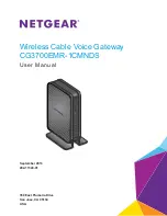 Предварительный просмотр 1 страницы NETGEAR CG3700EMR-1CMNDS User Manual