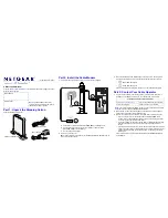 NETGEAR CMD31T-100NAS Installation Manual preview