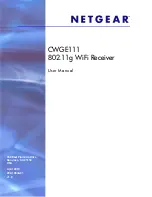 Предварительный просмотр 1 страницы NETGEAR CWGE111 User Manual