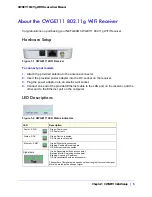 Предварительный просмотр 5 страницы NETGEAR CWGE111 User Manual