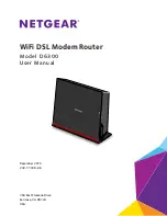 NETGEAR D6300 User Manual preview