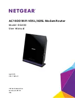 NETGEAR D6400 User Manual preview