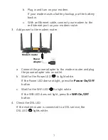 Предварительный просмотр 9 страницы NETGEAR D7800 Quick Start Manual