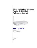 NETGEAR DG834GV4 Reference Manual предпросмотр