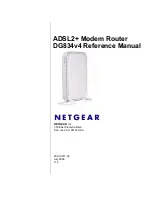 Preview for 1 page of NETGEAR DG834v4 Reference Manual