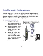 Preview for 5 page of NETGEAR DGN2200v3 (German) Installationsanleitung