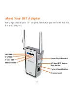 Предварительный просмотр 4 страницы NETGEAR DST6501 User Manual