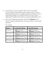 Предварительный просмотр 11 страницы NETGEAR DST6501 User Manual