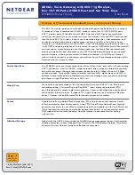 Предварительный просмотр 1 страницы NETGEAR DVG834G Datasheet