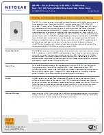 Предварительный просмотр 1 страницы NETGEAR DVG834N Datasheet