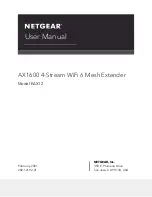 NETGEAR EAX12 User Manual предпросмотр