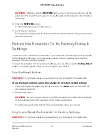 Предварительный просмотр 37 страницы NETGEAR EX2800 User Manual