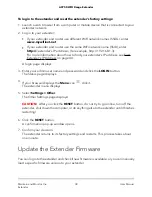 Предварительный просмотр 38 страницы NETGEAR EX2800 User Manual