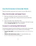 Предварительный просмотр 6 страницы NETGEAR EX3700 User Manual