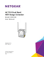 Preview for 1 page of NETGEAR EX6000 User Manual