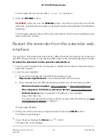 Предварительный просмотр 33 страницы NETGEAR EX6250v2 User Manual