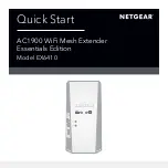 Предварительный просмотр 1 страницы NETGEAR EX6410 Quick Start Manual