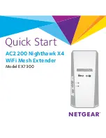 Предварительный просмотр 1 страницы NETGEAR EX7300 Nighthawk X4 AC2200 Quick Start Manual