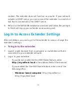 Предварительный просмотр 13 страницы NETGEAR EX7300 Nighthawk X4 AC2200 Quick Start Manual