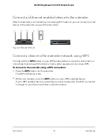 Предварительный просмотр 18 страницы NETGEAR EX7300v2 User Manual