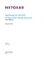 NETGEAR EX7700 User Manual предпросмотр