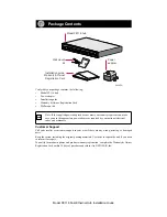 Предварительный просмотр 3 страницы NETGEAR FE116 Installation Manual