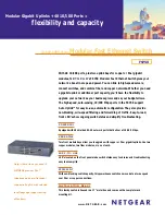 NETGEAR FS 750 Brochure & Specs preview